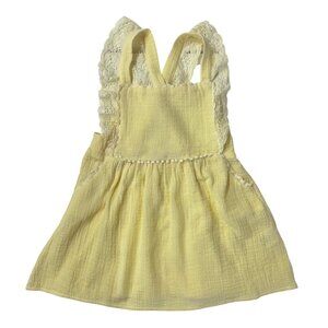 LOUISE MISHA - DRESS MAGIC LEMON - COTTON - YELLOW - NEW NO TAG